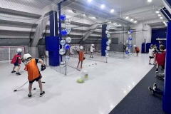 На ледовой арене в Калининском районе открылась обновлённая бросковая зона