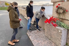В Центральном районе почтили память жертв политических репрессий
