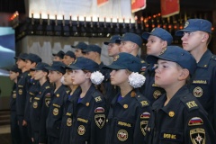 Состоялась торжественная церемония посвящения в кадеты учеников школы №484