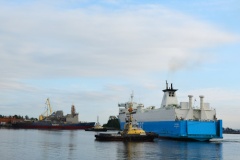 ОСК приступает к плановому техническому обслуживанию грузового парома «Балтийск»