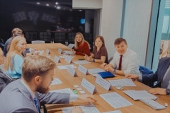 23.09.2025 в Комитете по по государственному заказу Санкт‑Петербурга состоялась деловая игра «Фабрика процессов» в рамках программы «Эффективный регион»