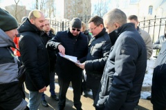 Алексей Геращенко проконтролировал соблюдение Правил благоустройства при производстве работ на объектах ГУП «ТЭК СПб» в Калининском районе