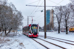 Александр Беглов: 111 собранных в Петербурге низкопольных вагонов пополнили трамвайные парки города