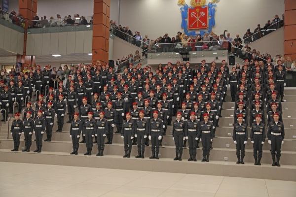 Первокурсники Пожарно-спасательного колледжа поклялись в верности долгу и Отечеству