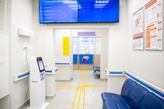 Поликлиники Красногвардейского с заботой о сохранении окружающей среды