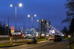 Александр Беглов: Почти 300 светодиодных светильников преобразили облик Ириновского проспекта