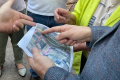 В Красногвардейском районе прошла встреча с жителями по вопросу капитального ремонта здания бывшего Центра детского технического творчества «Охта» и организации подъезда к строительной площадке