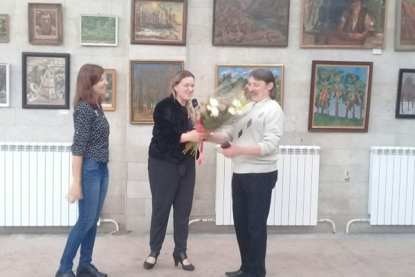 В"Каскаде"открылась выставка Сергея Сергеева "40 лет в живописи"