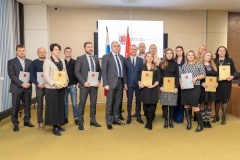 В Невской ратуше наградили  партнеров ЕКП