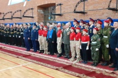 В Петербурге состоялись военно-патриотические соревнования суворовцев, нахимовцев и кадет