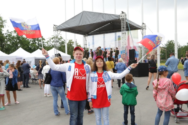 В Московском районе отметили День России