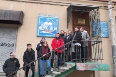В подростково-молодежном клубе Кировского района прошла открытая патриотическая игра по станциям "Мы - Ленинградцы", посвященная Дню моряка-подводника
