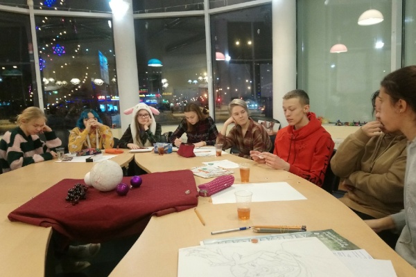 В Доме молодежи «Купчино» Фрунзенского района прошла игра «Я и закон»