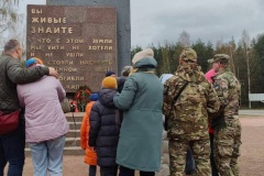 Участники специальной военной операции с семьями из Красногвардейского района побывали в лагере поискового отряда в Ленинградской области