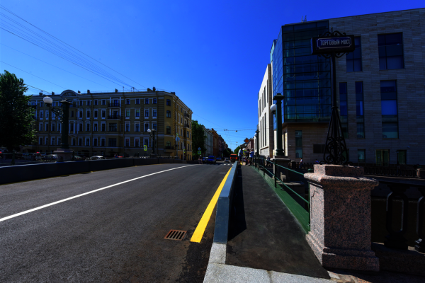 Завершился капитальный ремонт Торгового моста