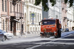 Коммунальные службы обеспечили комфорт и чистоту во время праздничных мероприятий ко Дню ВМФ