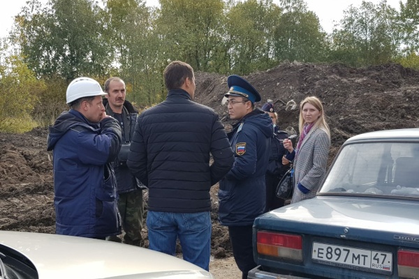 Инспекторы изъяли технику на незаконной свалке