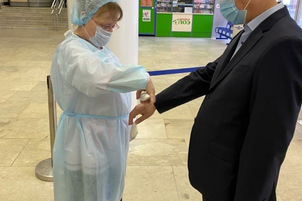 Александр Беглов посетил Городскую клиническую больницу № 31