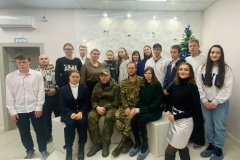 Слово во славу героев: встреча с участниками СВО в Центре социальной помощи семье и детям
