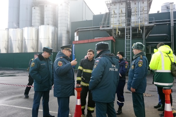 Пожарно-тактические учения состоялись в Невском районе