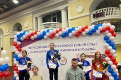 Воспитанница Спортивной школы №2 Красногвардейского района стала победительницей всероссийских соревнований по женской вольной борьбе