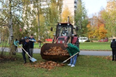 В Кировском районе стартовал осенний месячник по благоустройству