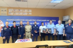 Пожарного Комитета наградили медалью за спасение утопающего
