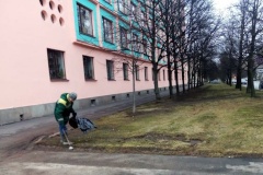Сегодня на уборку района вышло 700 дворников