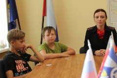 Прошла встреча представителей УМВД с детьми, оставшимися без попечения родителей