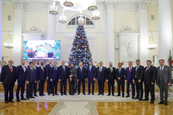 Предновогодняя встреча с консульским корпусом, аккредитованным в Санкт‑Петербурге