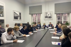 В администрации Кронштадтского района прошла встреча с предпринимателями