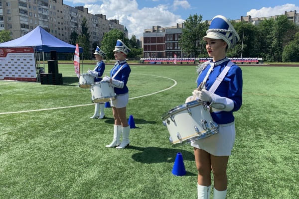 Передача знамени ГТО   Невскому району