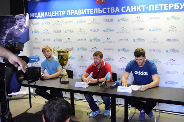 Пресс-конференция, посвященная турниру по мини-футболу «Кубок памяти Алексея Степанова»