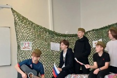 В Стрельне почтили память героя России на военно-патриотической игре