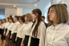 В Выборгском районе звенят последние звонки