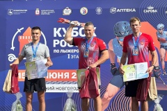 Спортсмены города на Неве отличились на этапе Кубка России по лыжным гонкам (лыжероллеры)
