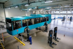 Время на ремонт городских автобусов сокращено почти на треть