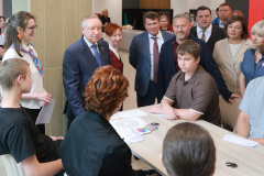 В Петербурге открылся первый Кадровый центр «Работа молодёжи России»