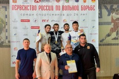 Петербургский борец отличился на первенстве России