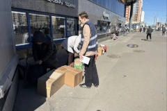 В Выборгском районе прошли рейдовые мероприятия по борьбе с незаконной торговлей