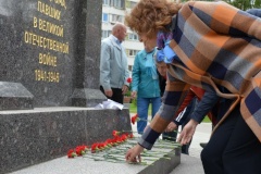 В сквере им. Льва Мациевича почтили память лётчиков-воинов, погибших в Первой мировой войне