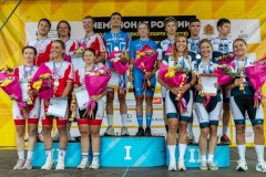 Анастасия Самсонова стала чемпионкой России по велоспорту на шоссе в смешанной эстафете