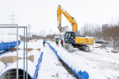 Надежное водоснабжение для 75 тысяч жителей Красносельского района обеспечит новый водовод на Петергофском шоссе