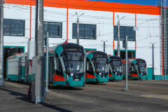 Александр Беглов: Трамвайная линия «Славянка» до конца апреля перевезет миллионного пассажира