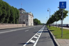В Петербурге возросла интенсивность велосипедного движения