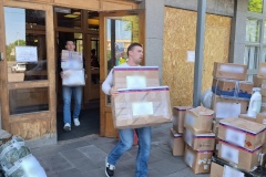 Из Кировского района отправили новую партию гуманитарной помощи в зону проведения Специальной военной операции