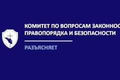 Комитет по вопросам законности, правопорядка и безопасности разъясняет