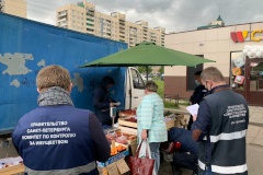 Факты незаконной уличной торговли выявлены и пресечены  в рамках рейдовых мероприятий