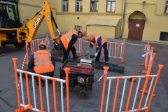 В Центральном районе прошли учения по ликвидации прорыва теплотрассы