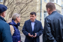 Председатель Жилищного комитета Денис Удод провел рабочий выезд в Кировском районе